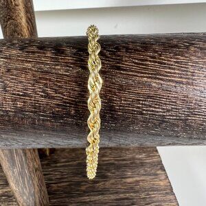 Gold-Tone Rope Chain Bracelet By Park Lane